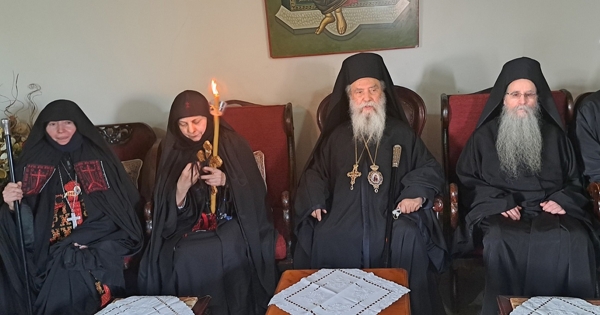 Κουρά Παντανάσσης Μοναχής στην Ι.Μ. Ζερμπίτσης