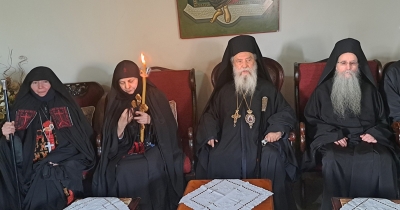 Κουρά Παντανάσσης Μοναχής στην Ι.Μ. Ζερμπίτσης