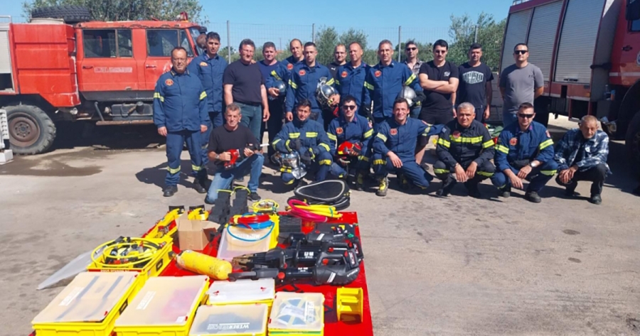 Πυροσβεστική Υπηρεσία Αρεόπολης | Συνεχής η εκπαίδευση των ανδρών