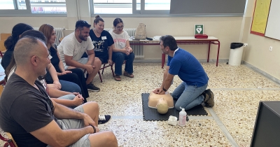 Με επιτυχία πραγματοποιήθηκαν τα εκπαιδευτικά προγράμματα BLS και Stop the Bleed στο Νοσοκομείο Σπάρτης