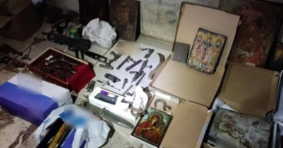 Ανεύρεση όπλων και πυρομαχικών σε κάδο απορριμμάτων