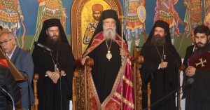 Λαμπρός πανηγυρικός Αρχιερατικός Εσπερινός στον Νεόδμητο Ι.Ν. Αγίου Ανανίου