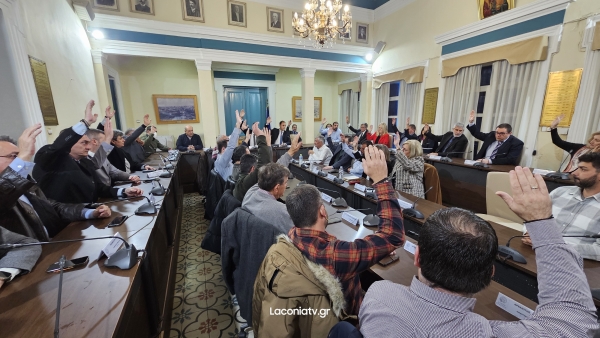 Με 13 θέματα συνεδριάζει το Δημοτικό Συμβούλιο Σπάρτης