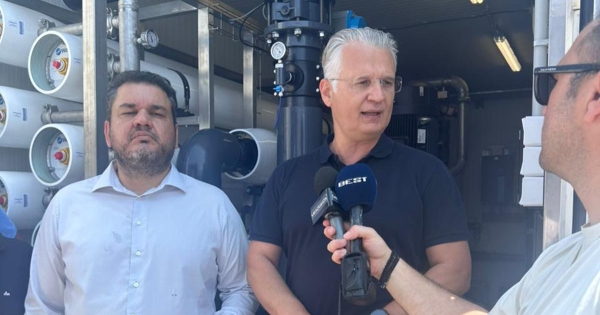 Παραλαβή έργου Μονάδας Αφαλάτωσης στη Δυτική Μάνη – Δ. Πτωχός: «Δίνουμε σταθερές λύσεις σε χρόνια προβλήματα ύδρευσης»