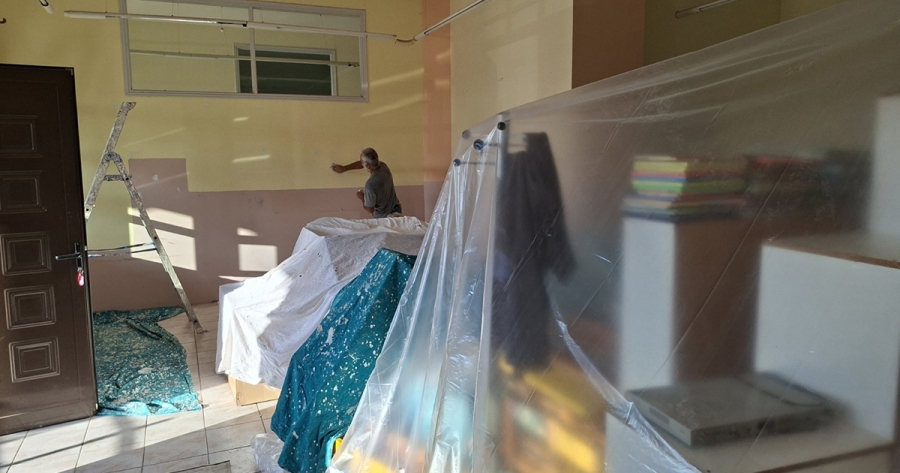 Σε πλήρη εξέλιξη οι εργασίες συντήρησης σχολικών μονάδων του Δήμου Σπάρτης
