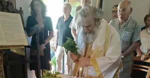Η εορτή της Υψώσεως του Τιμίου Σταυρού στο χωριό Μέλισσα Μάνης