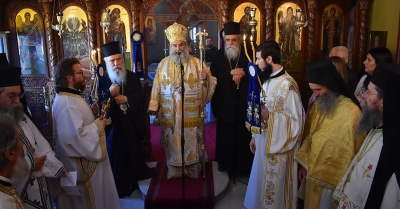 Ονομαστήρια του Μητροπολίτη Μάνης και χειροτονία διακόνου