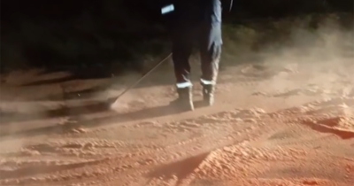 Προειδοποίηση προς οδηγούς: Λάδια στο οδόστρωμα μετά τη Σκούρα