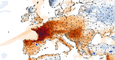 Επιστρέφει ο θερμικός θόλος πάνω από την Ευρώπη - Άνοδος στις θερμοκρασίες και στην Ελλάδα