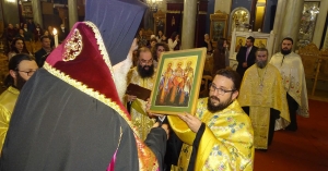 Αρχιερατικός Εσπερινός για τους εκπαιδευτικούς στον Ι.Ν. Οσίου Νίκωνος