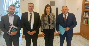 Στην Υπουργό Παιδείας ο Ν. Κρητικός μαζί με το Δήμαρχο Σπάρτης