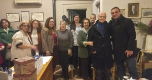 Σε ζεστό κλίμα η κοπή της πίτας του Συλλόγου «Φίλοι της Μουσικής Ταϋγέτη»