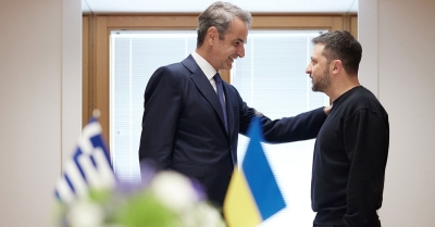 Τηλεφωνική επικοινωνία Μητσοτάκη - Ζελένσκι