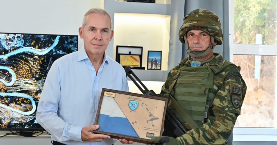 Επίσκεψη Θ. Δαβάκη στην 80 ΑΔΤΕ και στο Επιτηρητικό Φυλάκιο Ψερίμου της περιοχής ευθύνης της ΑΣΔΑΑΜ