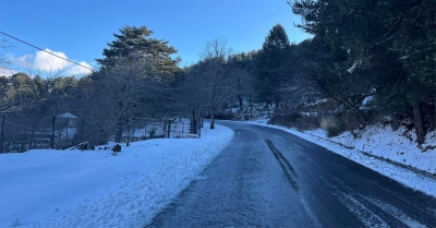 Ταύγετος: Με αλυσίδες η κυκλοφορία στην Ε.Ο. Καλαμάτας – Σπάρτης