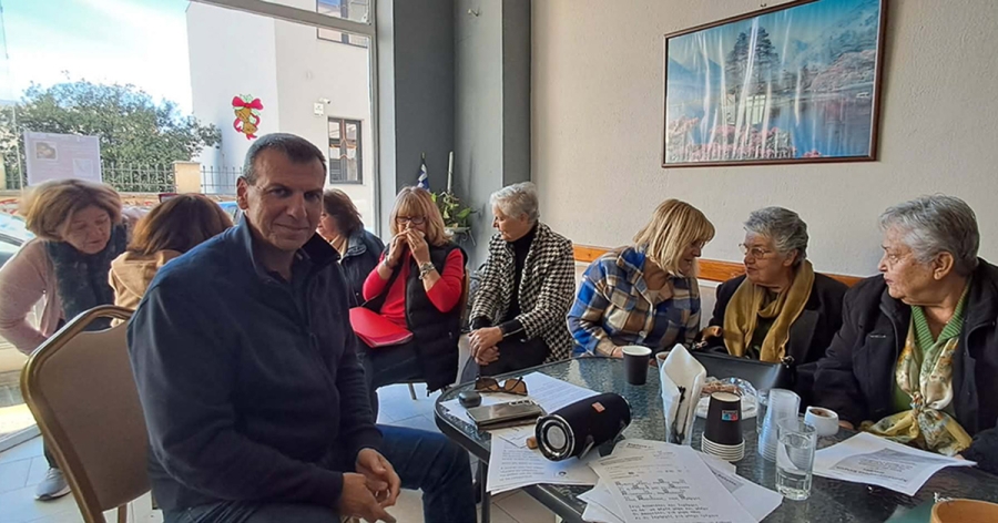 Με Κάλαντα και Χριστουγεννιάτικα τραγούδια γιόρτασαν τα μέλη του ΚΑΠΗ Σπάρτης