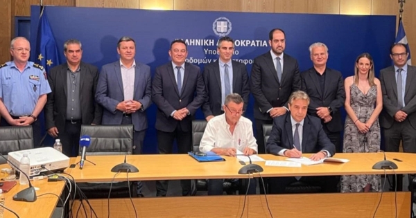 Υπογραφή σύμβασης για την κατασκευή του νέου Πυροσβεστικού Σταθμού στο Άστρος