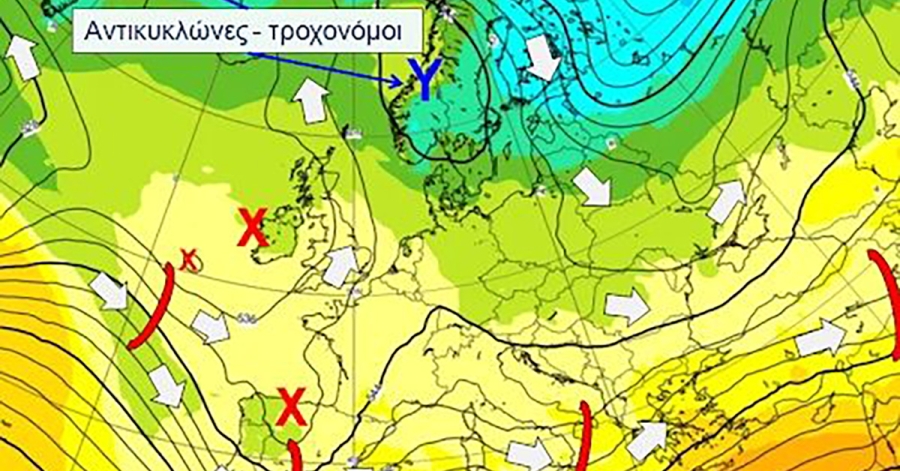 Ζιακόπουλος: Πού το πάει ο καιρός; Η πρόβλεψη και οι αντικυκλώνες - τροχονόμοι