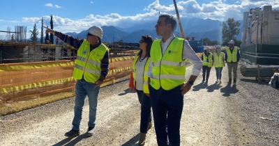 Σπάρτη: Στο εργοτάξιο του νέου Νοσοκομείου Σπάρτης–ΙΣΝ ο Υφυπουργός Υγείας Μάριος Θεμιστοκλέους