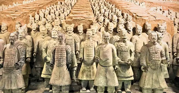 Μερικά από τα πιο θεαματικά πράγματα που έφτιαξαν αρχαίοι πολιτισμοί