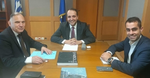 Στον Υφυπ. Ψηφιακής Διακυβέρνησης για τη λειτουργία Κτηματολογίου Λακωνίας ο Ν. Κρητικός