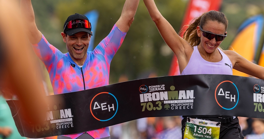 Η ΔΕΗ έδωσε ενέργεια στο ΔΕΗ IRONMAN 70.3 Costa Navarino, Peloponnese, Greece