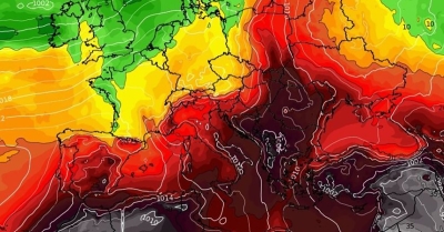 Εφιαλτικό σενάριο του GFS - Τι «βλέπουν» οι Αμερικανοί μετά τις 19 Ιουλίου για την Ελλάδα