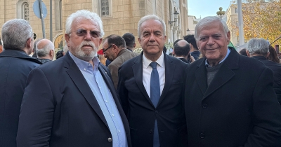 Παρουσία του Προέδρου του Επιμελητηρίου Ηλείας στην εξόδιο Ακολουθία του Κωνσταντίνου Σημίτη