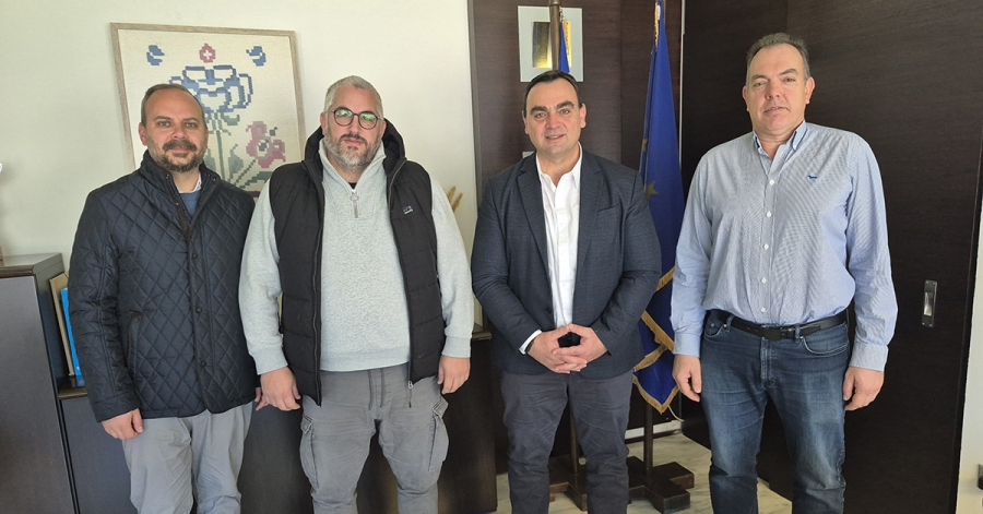 Συνάντηση του Θ. Βερούτη με εκπροσώπους του Vamvakou Revival για την ενίσχυση της αναπτυξιακής προοπτικής της Βαμβακούς