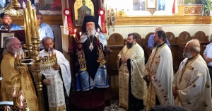 Ο πανηγυρικός Αρχιερατικός Εσπερινός στον Θεολόγο