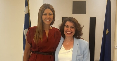 Συνάντηση Εργασίας της Πρυτάνεως του ΠαΠελ Σοφίας Ζυγά με την Υπουργό Σοφία Ζαχαράκη