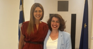 Συνάντηση Εργασίας της Πρυτάνεως του ΠαΠελ Σοφίας Ζυγά με την Υπουργό Σοφία Ζαχαράκη