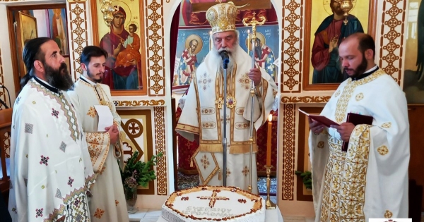 Αρχιερατική Θεία Λειτουργία στο Γεωργίτσι και μνημόσυνο για τον Γέροντα Ευσέβιο Γιαννακάκη