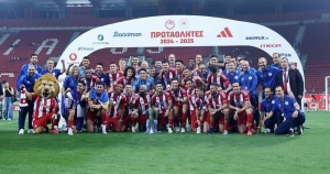 Μεγαλειώδης φιέστα στο «Γ. Καραϊσκάκης» για το πρωτάθλημα