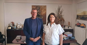 Εθιμοτυπική συνάντηση του Δημάρχου Σπάρτης με τη νέα Διοικήτρια του Γενικού Νοσοκομείου Λακωνίας
