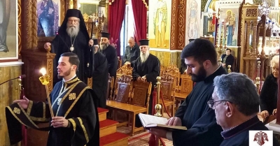 Προηγιασμένη Αρχιερατική Θεία Λειτουργία και συνάντηση πρεσβυτερών στους Μολάους
