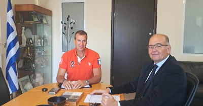 Συνάντηση του Δημάρχου Σπάρτης με τον νέο Διευθυντή της Νοσηλευτικής Μονάδας Μολάων