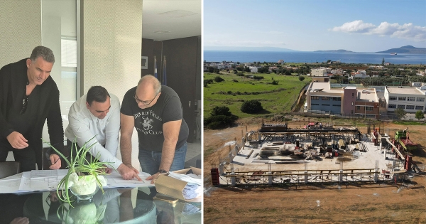 Σύσκεψη του Θεόδωρου Βερούτη για το Κλειστό Γυμναστήριο Νεάπολης