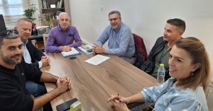 Υπογραφή σύμβασης για την κατασκευή κυκλικού κόμβου στη θέση «Πλάτσα» της Ε.Ο. Τρίπολης – Πύργου