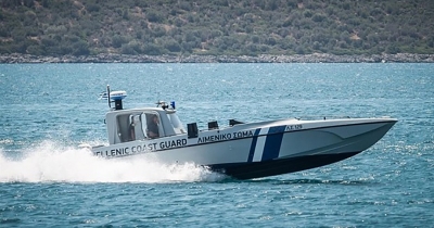 Αποβίβαση τραυματία από κρουαζιερόπλοιο στο Γύθειο