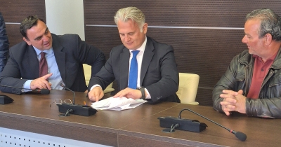 Υπογραφή Προγραμματικής Σύμβασης για τη Μελέτη Κλειστού Αρδευτικού Δικτύου Τ.Ο.Ε.Β. Φωκίωνος Ζαχαριά Λακωνίας