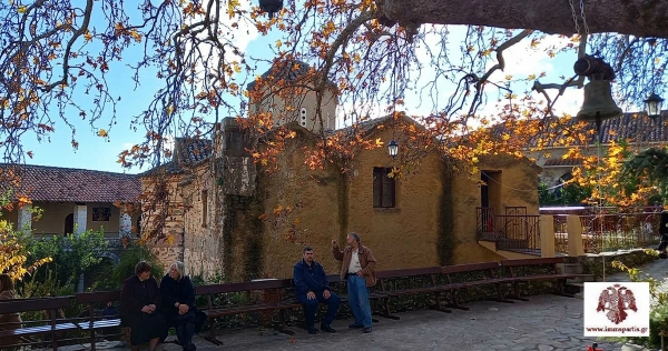 Αρχιερατική Θεία Λειτουργία επί της Συνάξεως της Υπεραγίας Θεοτόκου στην Ι.Μ. Ζερμπίτσης