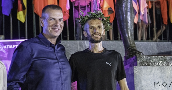 Επίτιμος Δημότης Σπάρτης ο Σπαρταθλητής Φώτης Ζησιμόπουλος