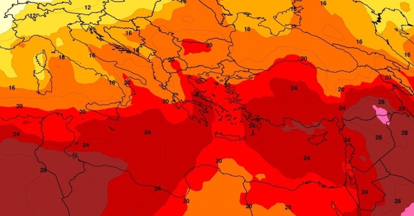 Καιρός: Πρώτα βροχές, μετά πολλή ζέστη - 48ωρο με αλλαγές