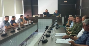 Σύσκεψη του Π.Ε.Σ.Ο.Π.Π. της Π.Ε. Λακωνίας με αντικείμενο την πρόληψη και αντιμετώπιση κινδύνων πλημμυρικών φαινομένων