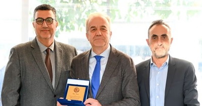 Βράβευση του Προέδρου του Επιμελητηρίου Ηλείας από τη Λέσχη Αρχιμαγείρων Πελοποννήσου και Δυτικής Ελλάδας