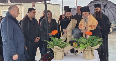 Στο Ετήσιο Μνημόσυνο των Μεγάλων Ευεργετών Ιωάννου και Ελένης Σταύρου, στον Βρονταμά, παρευρέθηκε ο Θεόδωρος Βερούτης
