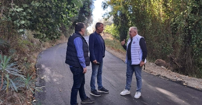 Δήμος Σπάρτης: Ολοκληρώθηκε η ασφαλτόστρωση δρόμου 2,45 χλμ. προς τις πηγές της Τρύπης