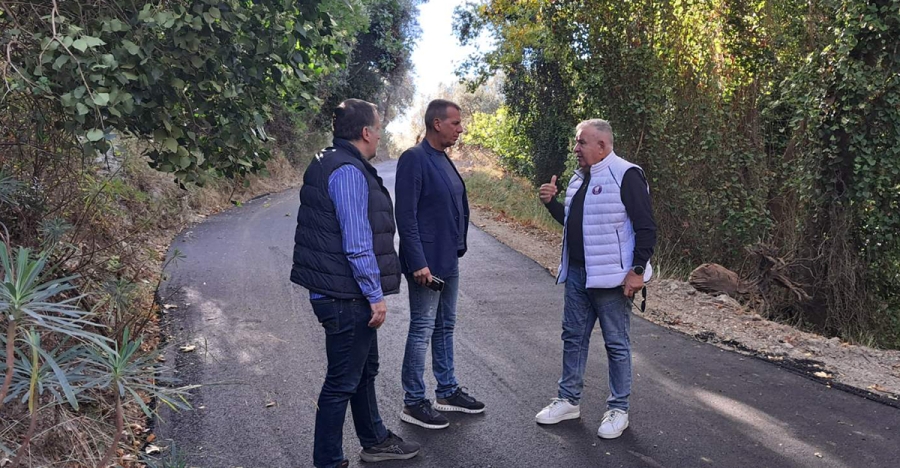 Δήμος Σπάρτης: Ολοκληρώθηκε η ασφαλτόστρωση δρόμου 2,45 χλμ. προς τις πηγές της Τρύπης