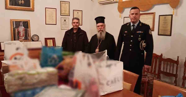 Στήριξη σε φορείς και ιδρύματα της Πελοποννήσου από τις Αστυνομικές Υπηρεσίες